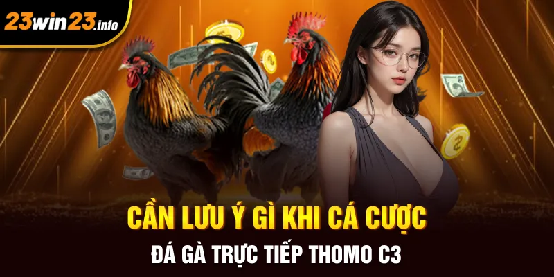Cần lưu ý gì khi cá cược đá gà trực tiếp Thomo C3 Cần lưu ý gì khi cá cược đá gà trực tiếp Thomo C3